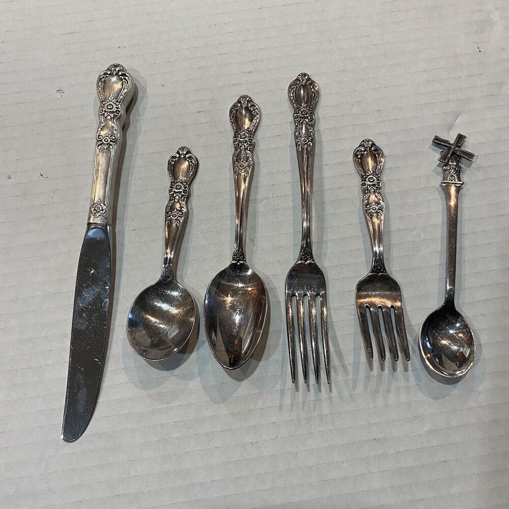 1947 Roger’s Bros Silverware Lot Of  6 Read Description